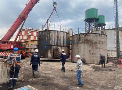 KARDEMİR A.Ş. MEVCUT BİYOLOJİK ARITMA TESİSİ DEMONTAJ İŞİ